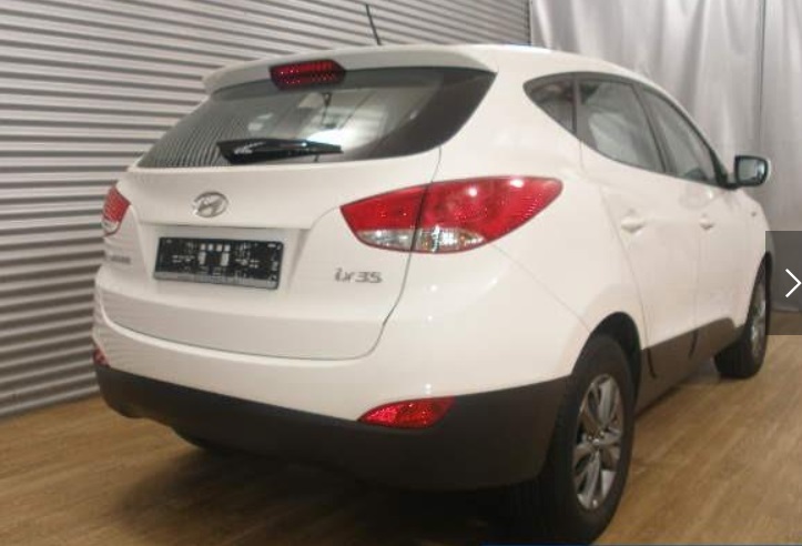 Left hand drive HYUNDAI IX 35 1.6 Fifa World Cup Edition